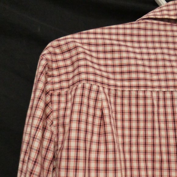 PROTOCOL, checkered button down shirt, 15.5 neck, 34-35 - Picture 10 of 16